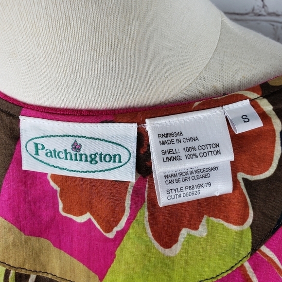 Patchington Lagenlook Pleated Hem Contrast Lined Car… - Picture 8 of 9